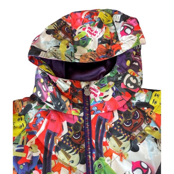 NWT Kidrobot x Burton Toypile 2L Down Gore-Tex Snowboard Jacket Coat Size Medium - Picture 5 of 14